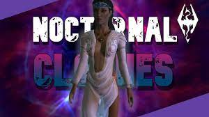 Skyrim Mod: Nocturnal Clothes (PC/XBOX1/PS4) - YouTube