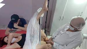 Husband takes wife to weird gynecologist! - XNXX.COM