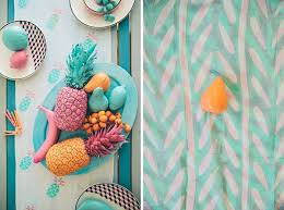They were each woven into fabrics that were quite often sheer enough to require a full slip or a lining to be used. My Summer Color Palette Vintage Tropical Coco Kelley