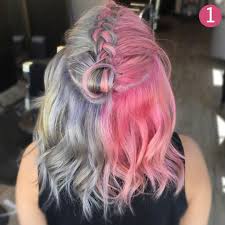 Hairstylesbeauty Half And Half Hair Unnatural Hair Color Hair Goals Color