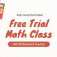 FREE Math Class Grades 1-2 and Grade 3-4 TRIAL LESSON