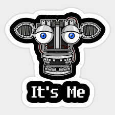 Check spelling or type a new query. Five Nights At Freddy S Endoskeleton It S Me Springtrap Aufkleber Teepublic De
