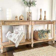 Everett Foyer Table Natural Wood By World Market Foyer Table Decor Farmhouse Console Table Farmhouse Entryway Table