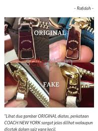 All authentic coach bags are registered with the company in their database and the rep will be able to verify the bag's authenticity. Coach Authentic Vs Fake 2018 Luxury Bags Wallets On Carousell
