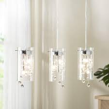 Isabel 3 Light Kitchen Island Cylinder Pendant Kitchen Lighting Kitchen Chandelier Kitchen Island Pendants