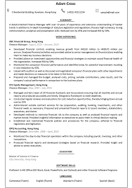 Use our bank teller resume example, writing tips and free downloadable template to launch your career. Resume Cv Sample For Finance Manager Jobsdb Hong Kong