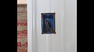 Compare metal siding price quotes. Cutting Electrical Box Hole In Metal Siding How To With Lipstick Youtube