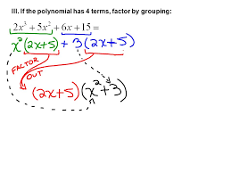 Ifa polynomialis not factorable we say that it is a prime polynomial. Howto How To Factor An Equation With 4 Terms