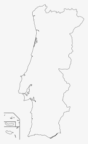 Its capital and largest city is lisbon, and its official language is portuguese. Outline Map Of Portugal Map Portugal Png White Png Image Transparent Png Free Download On Seekpng