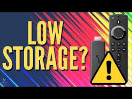 Amazon Firestick Fix Running Low On Storage In 2020 Amazon Fire Stick Vudu Sling Tv