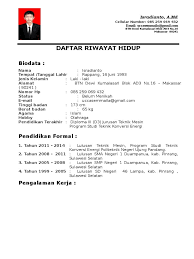 Tentunya harus membuat surat lamaran pekerjaan terlebih dahulu. Ide Contoh Daftar Riwayat Hidup Lamaran Kerja Lulusan Sma Kreasi Masa Kini Untuk Menulis Surat Baik Dan Benar Gawe Cv