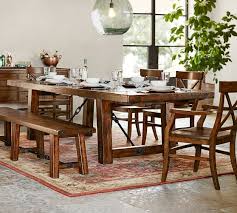 Mahogany dining table & 6 chairs, extendable, used, excellent condition. Benchwright Extending Dining Table Pottery Barn