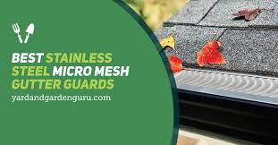 If only there were a better way. Best Stainless Steel Micro Mesh Gutter Guards