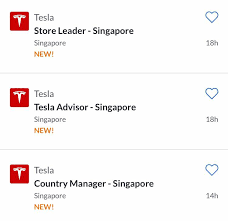 Tesla's stores in los angeles and palo alto, ca debuted something special today. Tesla Is Definitely Coming To Singapore Now Teslamotors