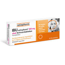 Ibu Ratiopharm 400 Mg Akut Schmerztabletten 20 St Docmorris