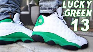 Air Jordan 13 Lucky Green Review And On Foot In 4k Youtube