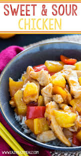 Easy Sweet And Sour Chicken Easy Peasy Meals Recipe Sweet N Sour Chicken Grilled Chicken Strips Sweet Sour Chicken