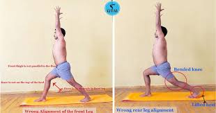 Meaning Of Virabhadrasana I Or Warrior Pose I From India Point Of View According To Indian Mythology There Was Easy Yoga Poses Warrior Pose Yoga Poses For Men