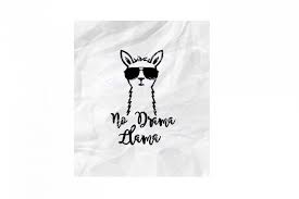 No Drama Llama Svg Lama Svg Llama Svg Funny Llama Svg 274649 Svgs Design Bundles No Drama Lama Llama Drama Funny Llama
