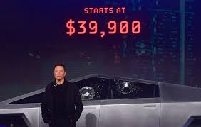 Tesla ceo elon musk told an audience the truck is literally bulletproof against small types of firearms. Tesla S Cybertruck Window Fail Is Funnier Every Time You Watch It Culture