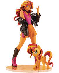 AUG209075 - MY LITTLE PONY SUNSET SHIMMER BISHOUJO STATUE - Previews World