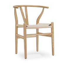 Ch24 Wishbone Chair Premium Reproduction Inspired By Hans Wegner In 2020 Chair Wishbone Chair Wooden Dining Chairs