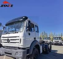 China Used Beiben Vehicles North Benz V3 420HP 6X4 Trailer Head Truck  Tractor Horse for Sale
