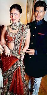 Kareena In Manish Malhotra For Her Reception Manish Malhotra Bridal Collection Kareena Kapoor Wedding Dress Manish Malhotra Bridal