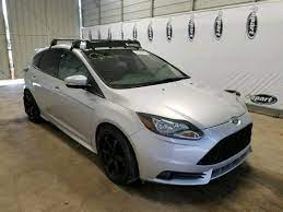 Ford Focus St 2014 Silver 2 0l 4 Vin 1fadp3l96el109972 Free Car History