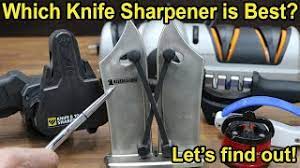 Are you tired of unsharpened kitchen knives? Which Knife Sharpener Is Best Let S Find Out Youtube