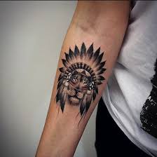 250+ leo tattoo designs (2021) zodiac sign symbol and horoscope ideas. Small Great Black And White Indian Lion Tattoo On Forearm Tattooimages Biz
