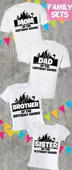 Birthday T Shirt Design For Family Fortnite Family Birthday Shirts Family Birthday Shirts Family Birthdays Kids Birthday Shirts