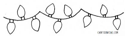 How To Draw Christmas Lights Easy Step By Step Tutorial Craftsonfire