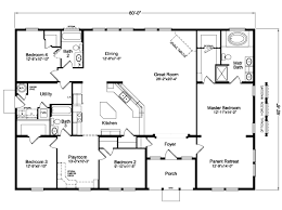 Floor Plan The Timberridge 5v460t5 Modular Home Floor Plans Open House Plans Metal House Plans