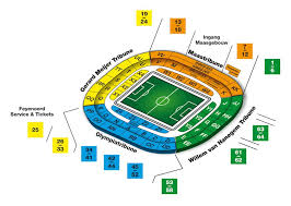 In contrast to the more english style another stand on each side of the. De Kuip Seating Plan Tickets Hotels And Much More Worldstadia