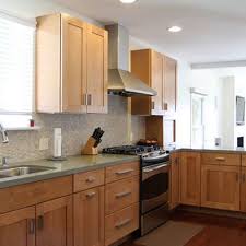 Contemporary Kitchen Maple Cabinets Red Oak Floor Maple Kitchen Cabinets Kitchen Design Kitchen Plans