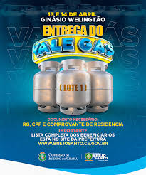 O vale gás sp é uma iniciativa inédita que vai garantir a compra de botijão de gás de cozinha (glp 13kg). Entrega Do Vale Gas Lote 1 Brejo Santo Governo Municipal