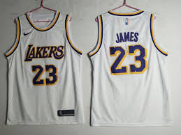 Fanatics international is also a great source for lakers player jerseys for your all favorite nba superstars. Men S Los Angeles Lakers 23 Lebron James White Nike Swingman Jersey On Sale For Cheap Wholesale From China