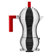 Maybe you would like to learn more about one of these? Alessi Pulcina Espresso Coffee Maker 6 Cups Aluminum Red Finnish Design Shop