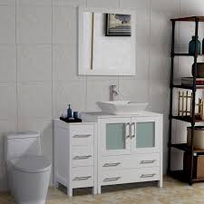 42 inches single sink bathroom vanity
