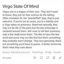 Virgo State Of Mind Virgo Quotes Virgo Love Virgo Zodiac