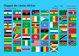 Flash Karte Von Afrika Flaggen Der Lander Afrikas Welt Quiz Geographie Interaktive Karten
