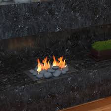 This connection means once you have your fire pit in place, there's no moving it. Ventless Vent Free Gas Inserts Propane Gel Rfa1000gr Or Outdoor Fireplaces Fire Pits Regal Flame 24 Piece Set Of Gray Light Weight Ceramic Fiber Pebbles For All Types Of Indoor