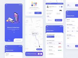 Parcel Delivery App By Shashank Kaushik Delivery App App Development Process Mobile App Design