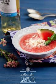 Cool Off With This New Recipe For Sutter Home Pinot Grigio Watermelon Gazpacho Sutter Home Family Vineyards Wine Food Pairing Watermelon Gazpacho Recipe Wine Recipes
