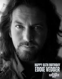 Happy Birthday Eddie Vedder. Pearl Jam legend makes 60 years today.