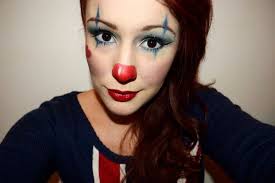 Einfaches Clown Gesicht Schminken Clown Gesichter Clown Schminken Frau Clown Schminken Kind