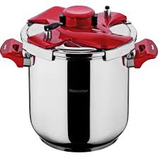 Odata ce se mareste presiunea, creste si temperatura in timpul gatirii. Oala Sub Presiune 7l Hascever Model Galaxy Emag Ro