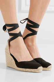 Black And White Espadrille Wedges Black Carina 80 Canvas Wedge Espadrilles Castaner Espadrilles Wedge Espadrille Black Espadrilles Wedges