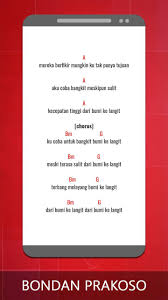 Em c g d seakan mataku tertutup em c g d kuingin cinta ini dapat kau sambut em c g d harapkan prasaan ini kau tau em c g d sungguh ku ingin kau jadi miliku em c g d. Kunci Gitar Dan Lirik Lagu Bondan Prakoso Lengkap For Android Apk Download